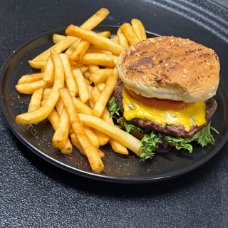 12 Cheeseburger with Fries